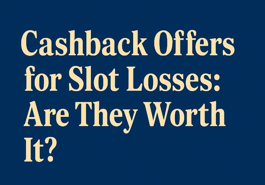 Cashback Offers for Slot Losses: Are They Worth It?
